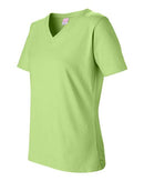 LAT - Women's V-Neck Premium Jersey Tee - 3587