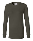 J. America - Women's Cortney Long Sleeve Thermal T-Shirt - 8234