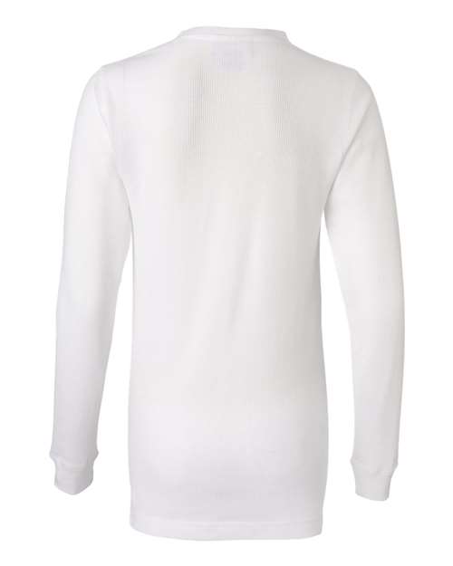 J. America - Women's Cortney Long Sleeve Thermal T-Shirt - 8234