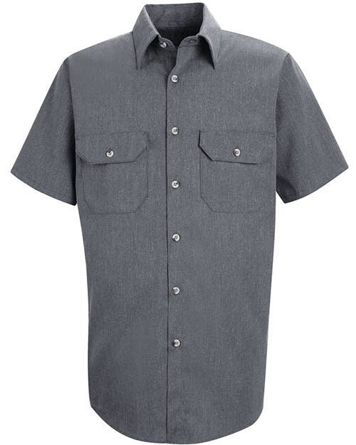 Red Kap - Heathered Poplin Uniform Shirt - SH20