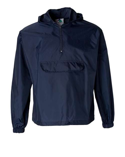 Augusta Sportswear - Packable Half-Zip Hooded Pullover Jacket - 3130