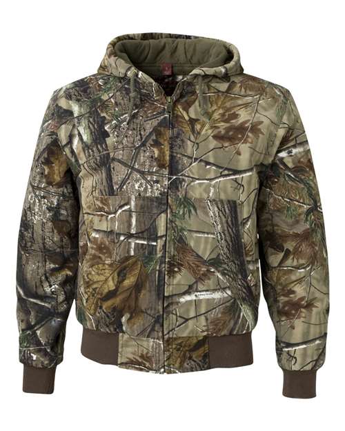 DRI DUCK - Cheyenne Boulder Cloth™ Hooded Jacket with Tricot Quilt Lining Tall Sizes - 5020T