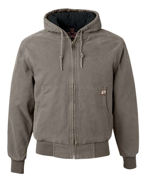 DRI DUCK - Cheyenne Boulder Cloth™ Hooded Jacket with Tricot Quilt Lining Tall Sizes - 5020T