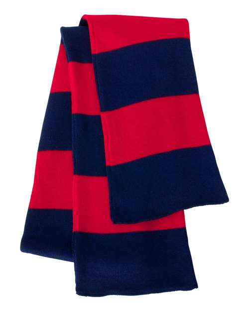 Sportsman - Rugby-Striped Knit Scarf - SP02