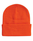 Sportsman - Solid 12" Cuffed Beanie - SP12