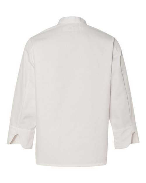 Chef Designs - Button Chef Coat with Thermometer Pocket - 0413