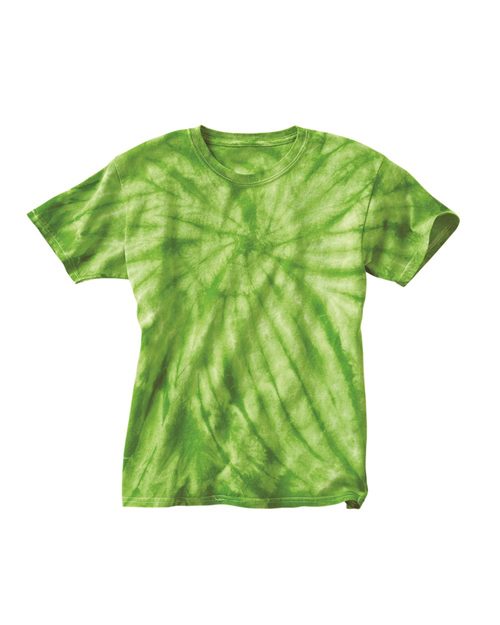 Dyenomite - Youth Cyclone Vat-Dyed Pinwheel Short Sleeve T-Shirt - 20BCY