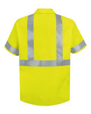 Red Kap - High Visibility Safety Short Sleeve Work Shirt - SS24HV