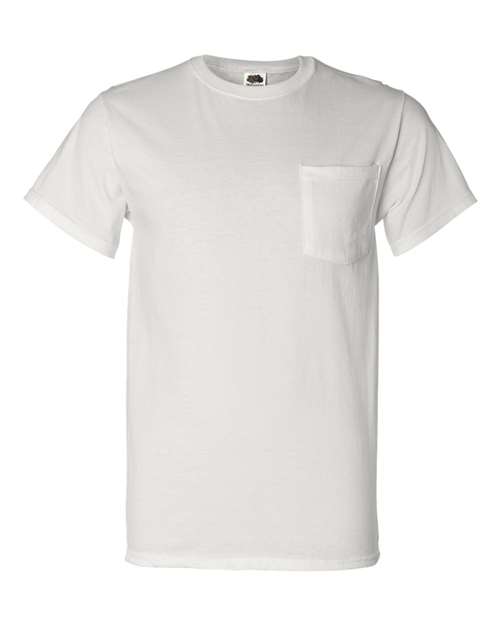 Fruit of the Loom - HD Cotton T-Shirt with a Pocket - 3930PR