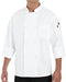 Chef Designs - Eight Knot Button Chef Coat with Thermometer Pocket - 0414