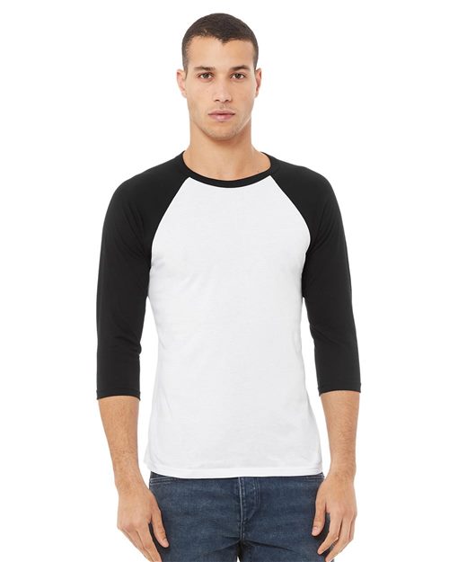 Next Level - Unisex Three-Quarter Sleeve Baseball Tee - 3200