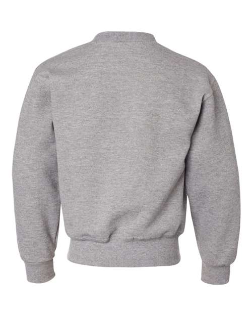 JERZEES - NuBlend® Youth Crewneck Sweatshirt - 562BR