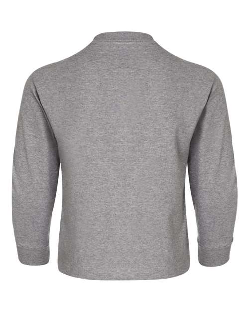 JERZEES - Dri-Power® Youth Long Sleeve 50/50 T-Shirt - 29BLR