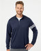 Adidas - 3-Stripes French Terry Quarter-Zip Pullover - A190