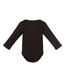 Rabbit Skins - Infant Long Sleeve Baby Rib Bodysuit - 4411