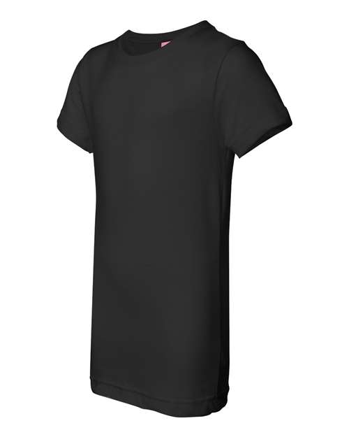 LAT - Girls' Fine Jersey Tee - 2616