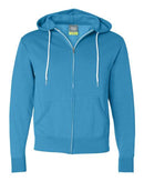 Independent Trading Co. - Unisex Lightweight Full-Zip Hooded Sweatshirt - AFX90UNZ (More Color)