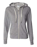 Independent Trading Co. - Unisex Heathered French Terry Full-Zip Hooded Sweatshirt - PRM90HTZ