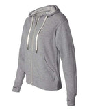 Independent Trading Co. - Unisex Heathered French Terry Full-Zip Hooded Sweatshirt - PRM90HTZ