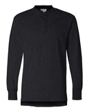 J. America - Vintage Brushed Jersey Henley - 8244