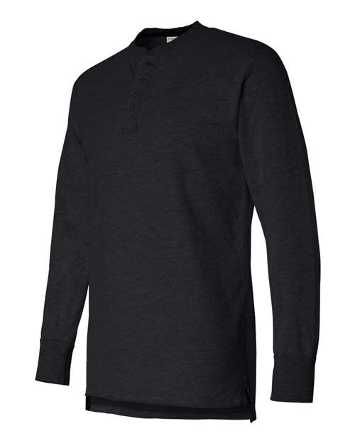 J. America - Vintage Brushed Jersey Henley - 8244