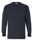 J. America - Vintage Brushed Jersey Henley - 8244