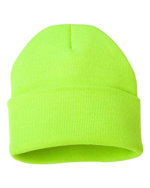 Sportsman - Solid 12" Cuffed Beanie - SP12