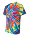 Dyenomite - Rainbow Cut-Spiral Tie-Dyed T-Shirt - 200TD