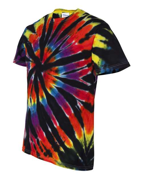 Dyenomite - Rainbow Cut-Spiral Tie-Dyed T-Shirt - 200TD