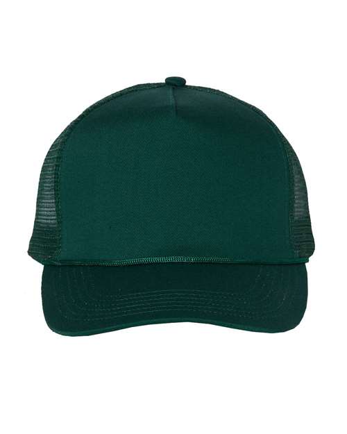 Valucap - Five-Panel Mesh-Back Trucker Cap - 8804H