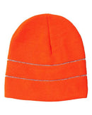 Bayside - USA-Made Safety Knit Beanie with 3M Reflective Thread - 3715