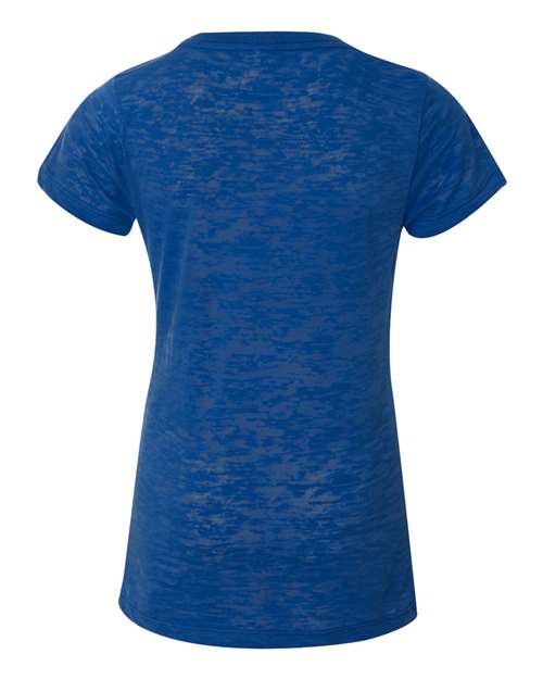 Blue 84 - USA-Made Juniors' Burnout Short Sleeve Tee - JBT