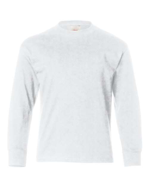 Hanes - Authentic Youth Long Sleeve T-Shirt - 5546