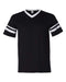 Augusta Sportswear - V-Neck Jersey with Striped Sleeves - 360