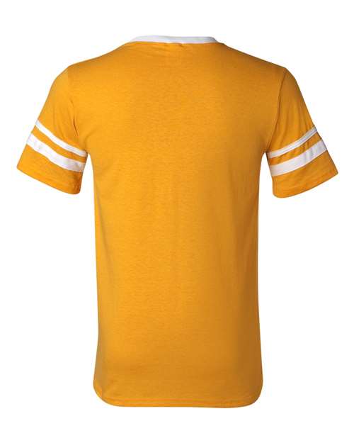 Augusta Sportswear - V-Neck Jersey with Striped Sleeves - 360