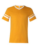 Augusta Sportswear - V-Neck Jersey with Striped Sleeves - 360