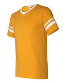 Augusta Sportswear - V-Neck Jersey with Striped Sleeves - 360