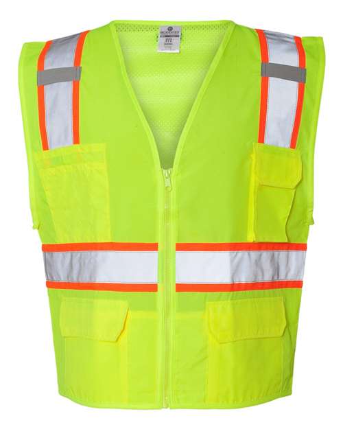 Kishigo - Ultra-Cool™ Solid Front Vest with Mesh Back - 1163-1164