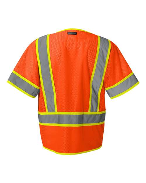 Kishigo - Ultra-Cool™ Six-Pocket Mesh Surveyor’s Vest - 1242-1243