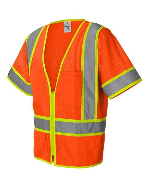 Kishigo - Ultra-Cool™ Six-Pocket Mesh Surveyor’s Vest - 1242-1243