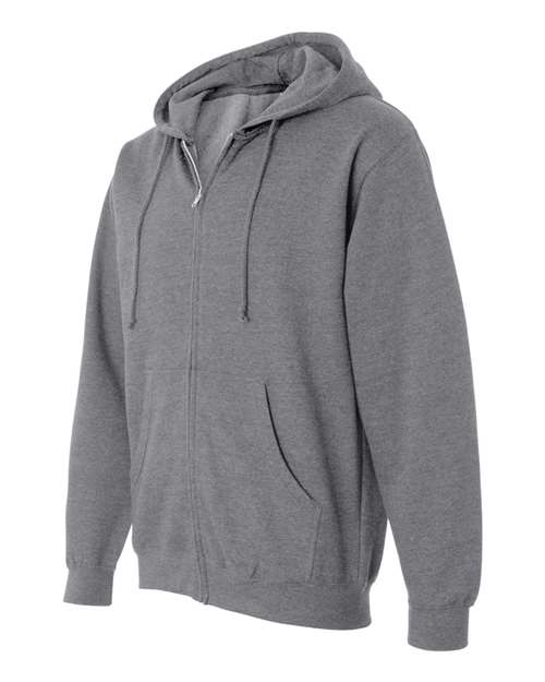 Independent Trading Co. - Midweight Full-Zip Hooded Sweatshirt - SS4500Z