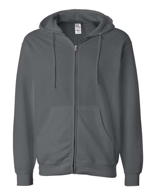 Independent Trading Co. - Midweight Full-Zip Hooded Sweatshirt - SS4500Z