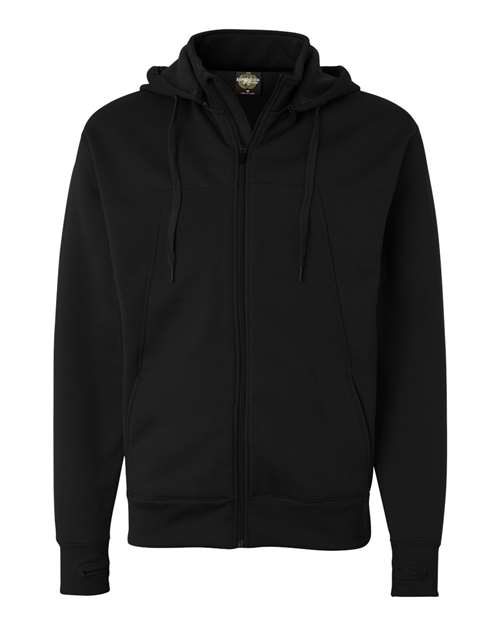 Independent Trading Co. - Poly-Tech Full-Zip Hooded Sweatshirt - EXP80PTZ