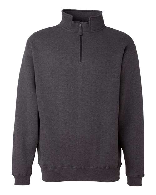 J. America - Heavyweight Fleece Quarter-Zip Sweatshirt - 8634