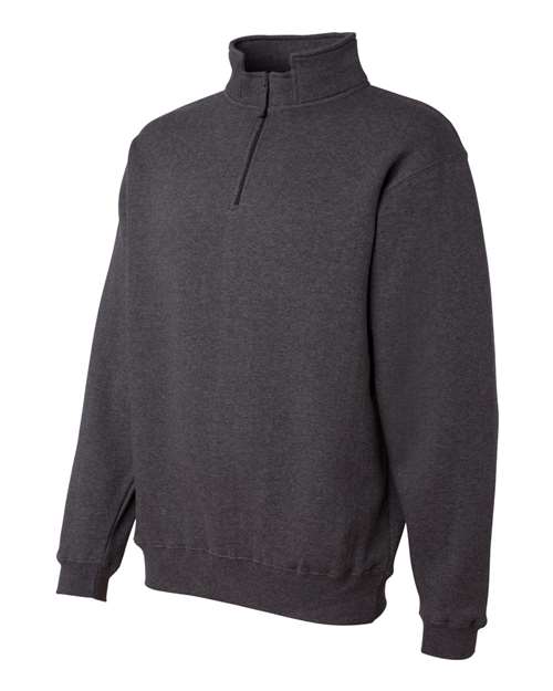 J. America - Heavyweight Fleece Quarter-Zip Sweatshirt - 8634