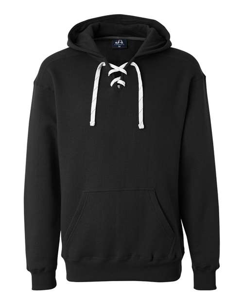 J. America - Sport Lace Hooded Sweatshirt - 8830