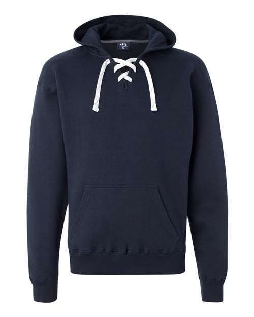 J. America - Sport Lace Hooded Sweatshirt - 8830