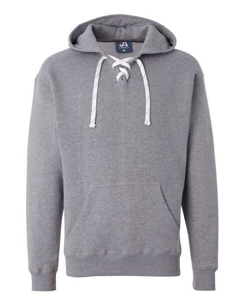 J. America - Sport Lace Hooded Sweatshirt - 8830