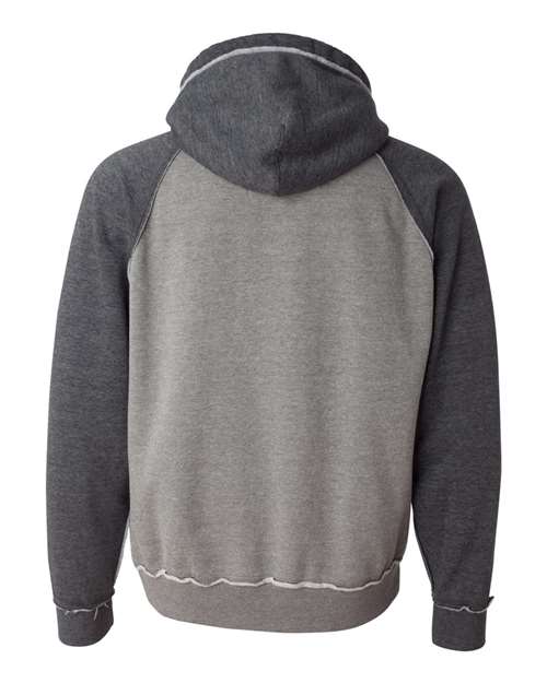 J. America - Vintage Heather Hooded Sweatshirt - 8885