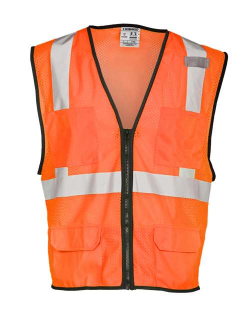 Kishigo - Economy Mesh 6-Pocket Vest - 1191-1192